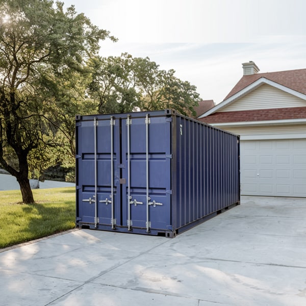 residential storage containers come in a variety of sizes to suit your specific storage requirements